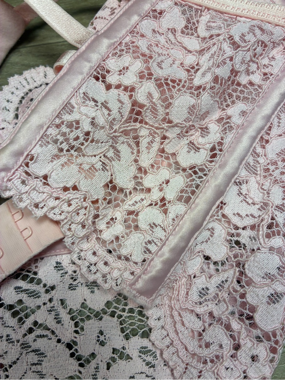 For Love and Lemons Creamsicle Lace Bustier Top - Picture 11 of 12